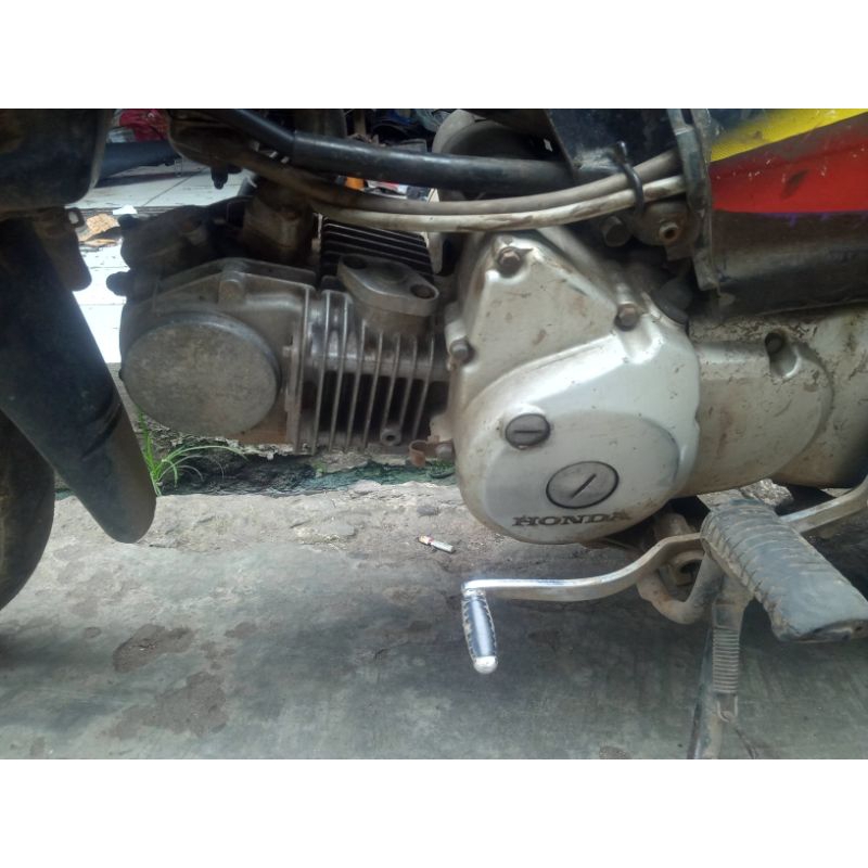 mesin karisma supra x 125 langsung cabutan dari motor masin halus