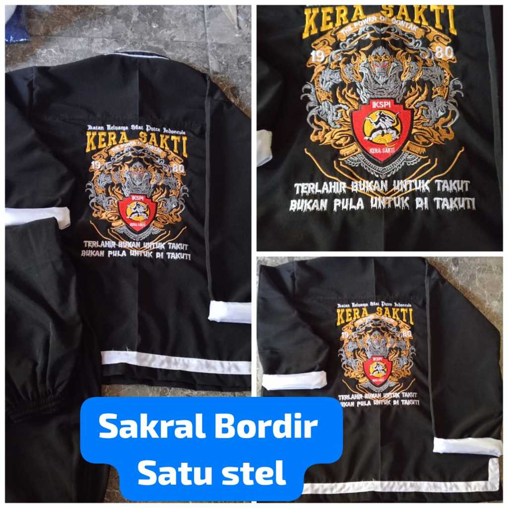 SAKRAL DUPLIKAT BORDIR IKSPI KERA SAKTI/SAKRAL BORDIR IKSPIKERA SAKTI