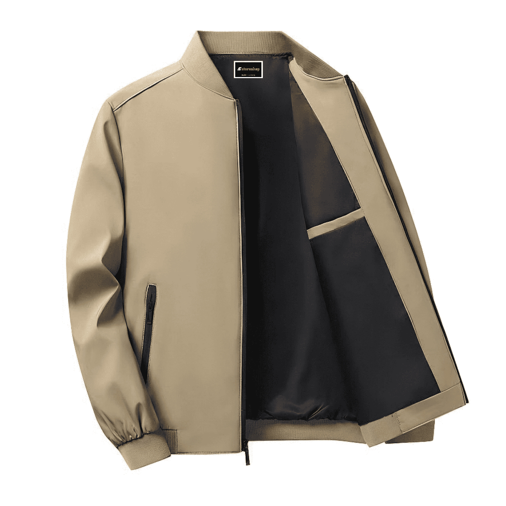 PROMO Jaket Pria Bomber Anti Air Korea Terbaru Blazer Mocca