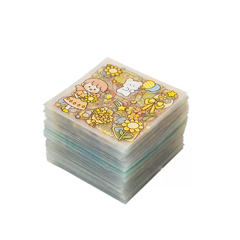 

【Random】1 Pcs Cartoon Sticker Lucu Sticker cute Karakter Stiker Imut