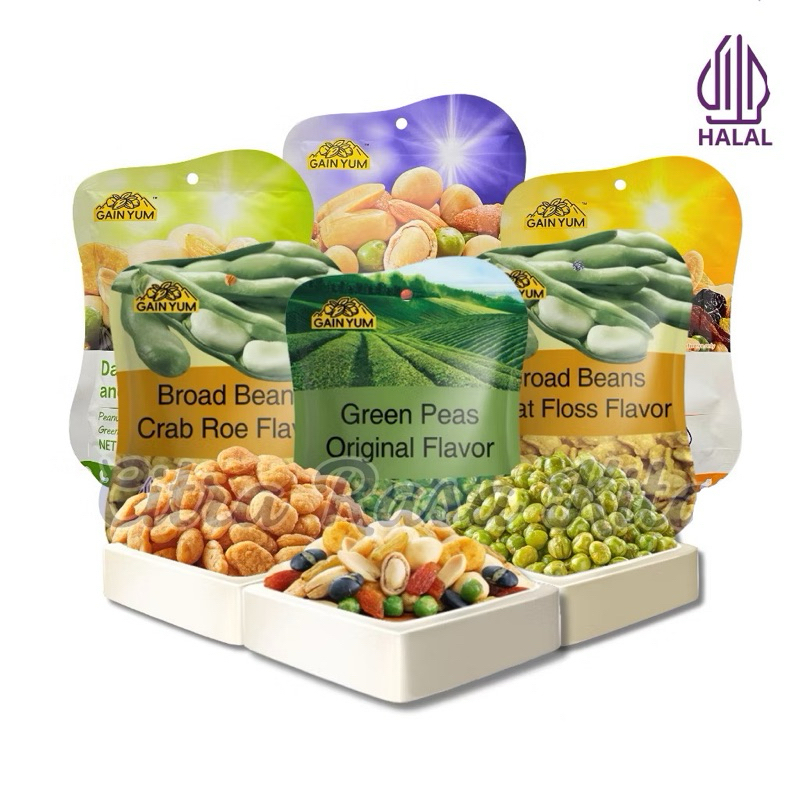 

Gan Yuan Cemilan Kacang Halal Varian Rasa