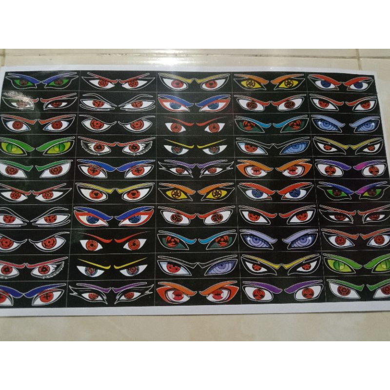 

stiker mata