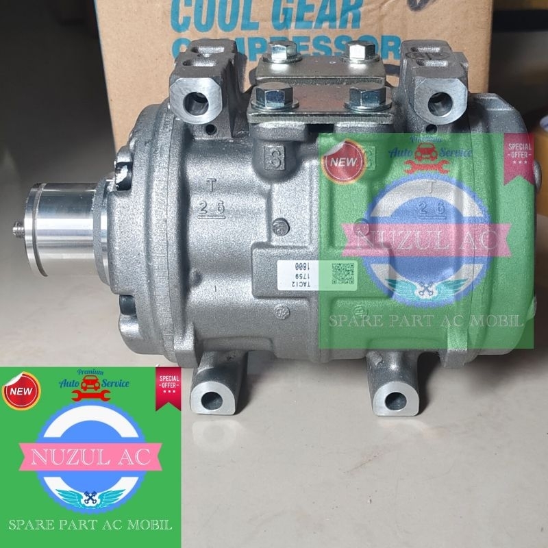 Compresor Kompresor Ac Mobil Panther Lama - 15C - 10P15C - Denso COOLGAER ASLI