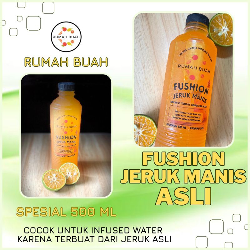 

Sirup Jeruk Manis – Cocok untuk Infused Water, Segar Alami dari Buah Asli! Ukuran 500 ml