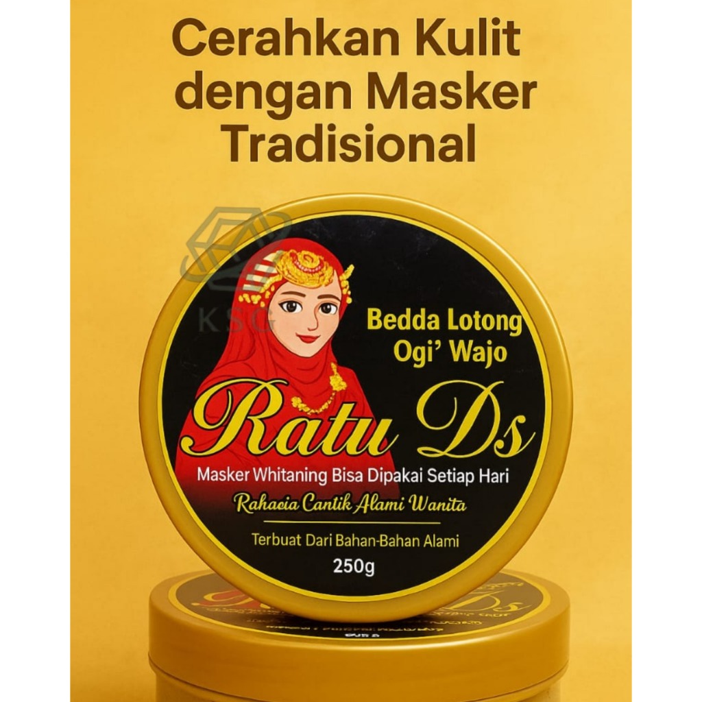 Lulur Ratu DS Bedda Lotong Pemutih Wajah Dan Badan