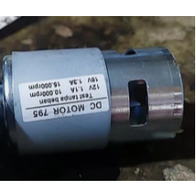Gerinda Motor Bor Motor DC High Torsi Dinamo Motor 795 Motor DC 795 12V High Speed Torsi Motor