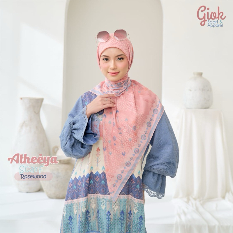 Hijab Giok Atheeya Scarf Apparel Series Ready Terbaru