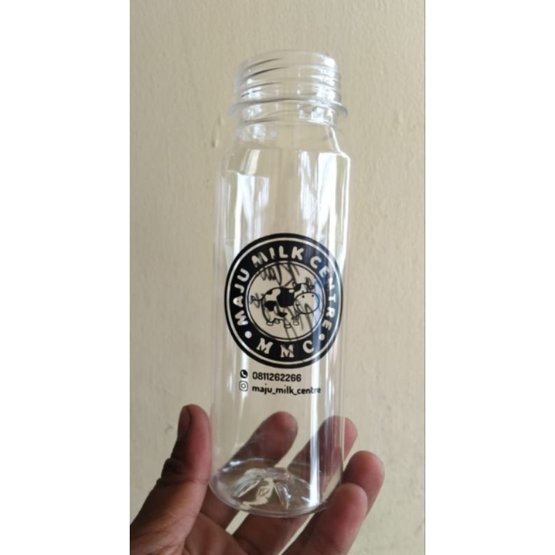 Sablon Botol Kale 250ml Custom / Sablon Botol Kale 250ml Tebal / Sablon Botol Minuman Praktis