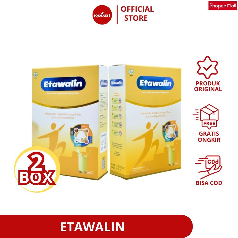 

2 box Etawalin - Susu Kambing Atasi Nyeri Sendi Sakit Lutut Dan Asam Urat