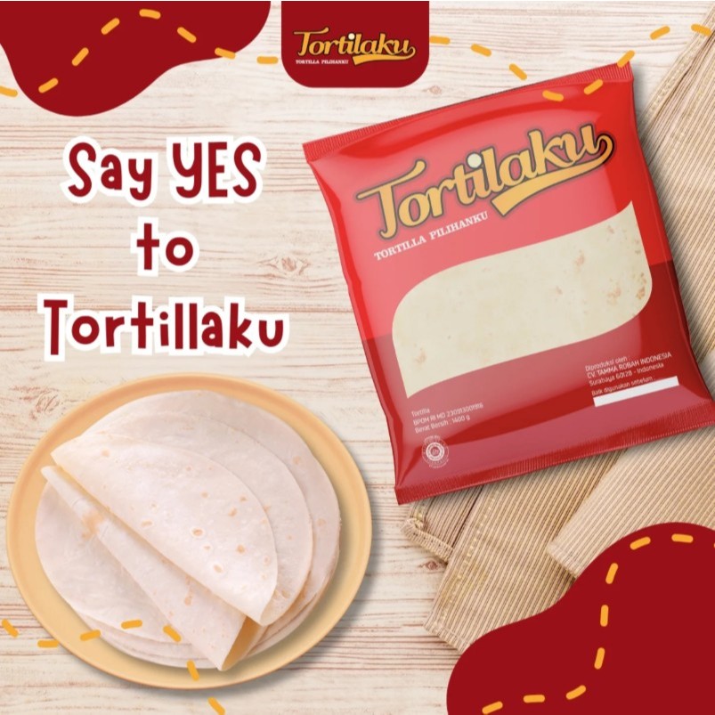 

Tortilaku kulit kebab 850 gr