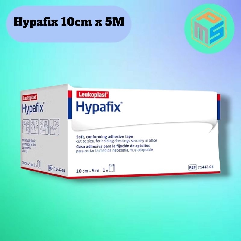 Plester Hypafix 10cm x 5M  Plester Luka Elastis Hypafix 10x5
