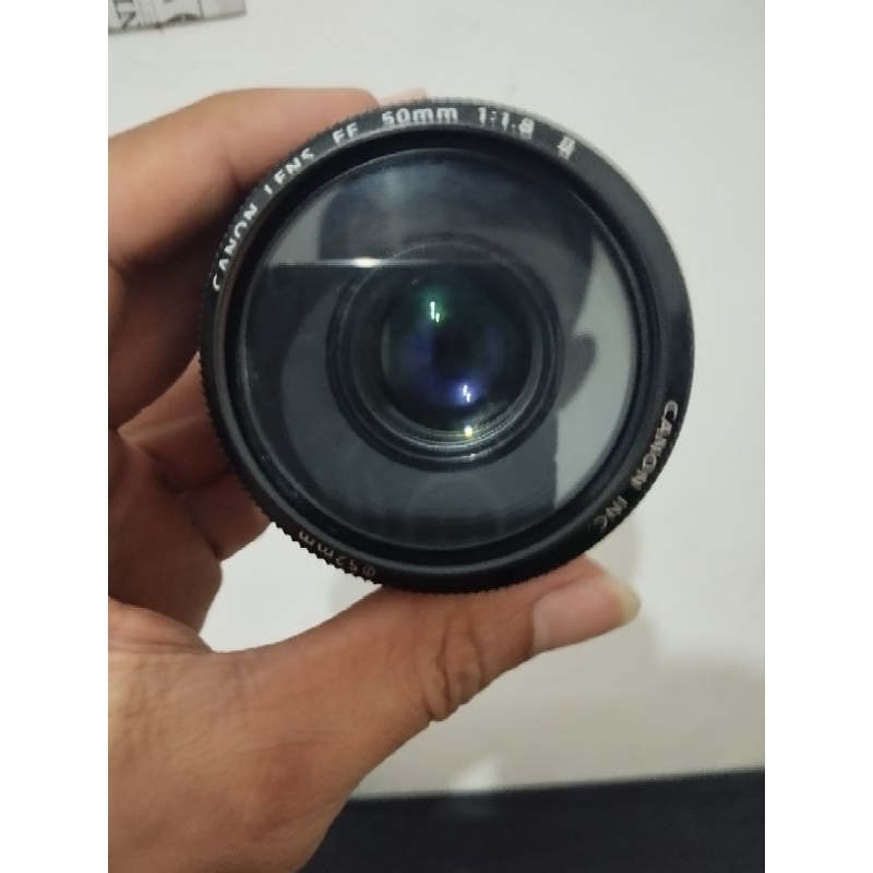 lensa canon 50 mm second