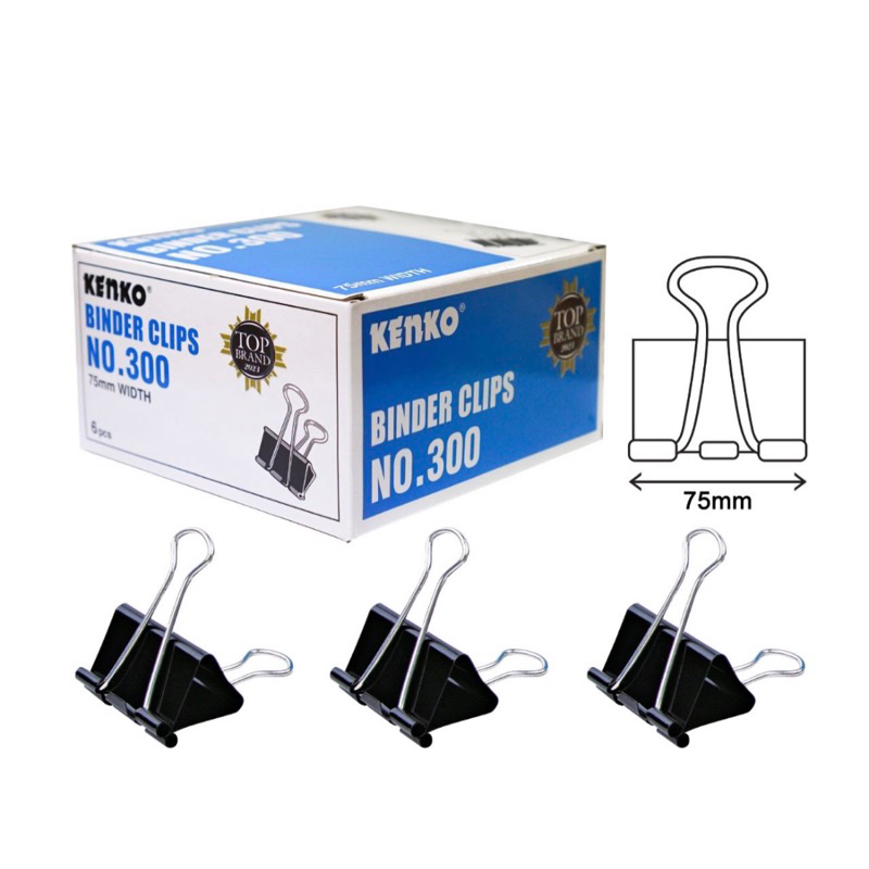 

1 PAK BINDER CLIP No.300 Kenko