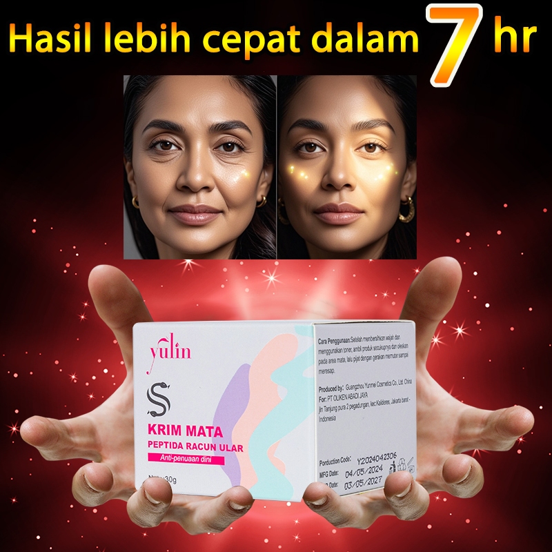 【BPOM】YULIN Eye Cream Eye Serum Masker Mata Panda Mengurangi Garis Halus Dan Kantong Mata/eye cream 