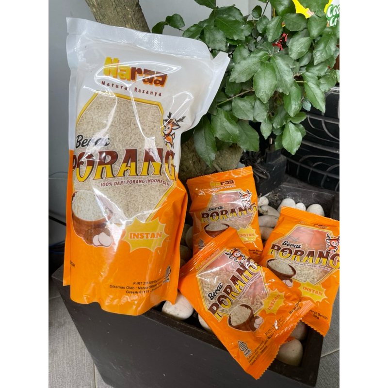 

NARAA Beras Porang - shirataki konjac rice kemasan 1KG