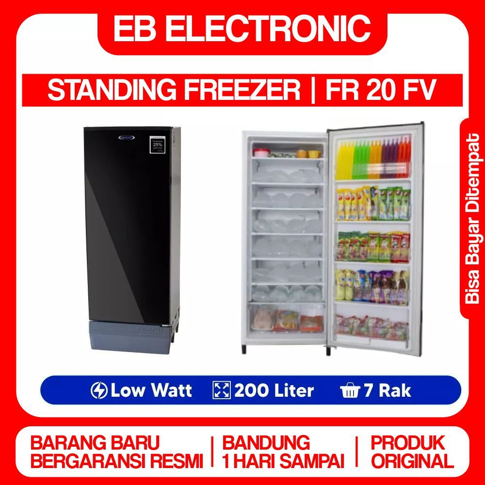 [KHUSUS LUAR KOTA] KULKAS FREEZER Frigigate FR 20 BISA BIKIN ES BATU KHUSUS LUAR KOTA