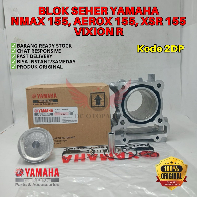 2DP BLOK SEHER YAMAHA NMAX 155, BLOK SEHER AEROX 155, BLOK SEHER XSR 155, BLOK SEHER VIXION R, BLOK 