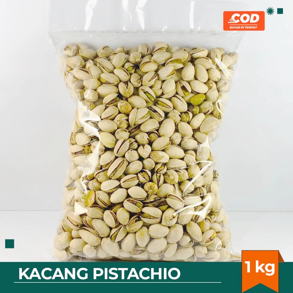 

KACANG PISTACHIO 1kg Grade A / KACANG FUSTUK / Kacang Pistachio Arab Fustuk Murah / Kacang Oleh-Oleh Haji