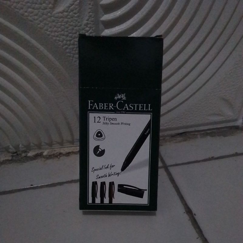 

faber castell ballpoint pen tripen 0,7mm stok terbatas