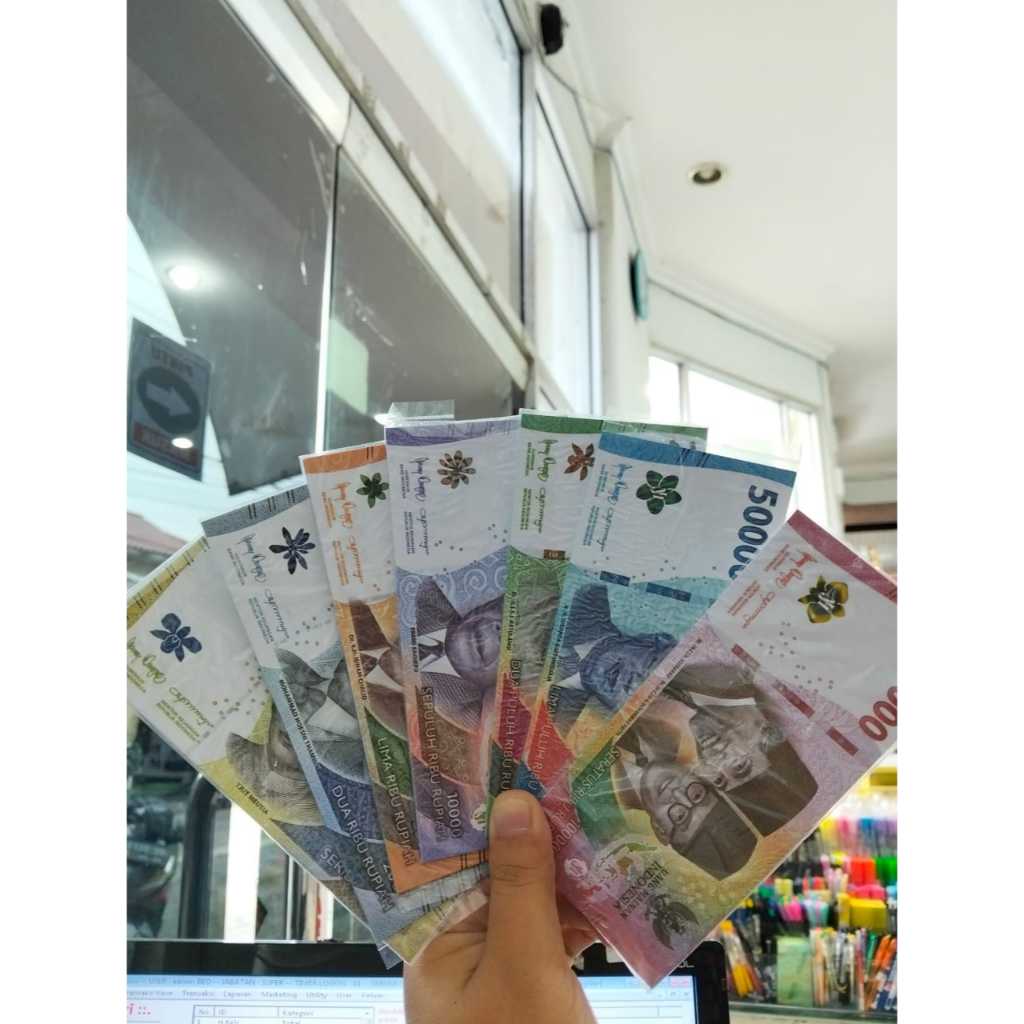 Uang mainan / replika uang edisi terbaru untuk mahar isi 10 lembar / Uang Mainan Baru Mahar Bahan Ma