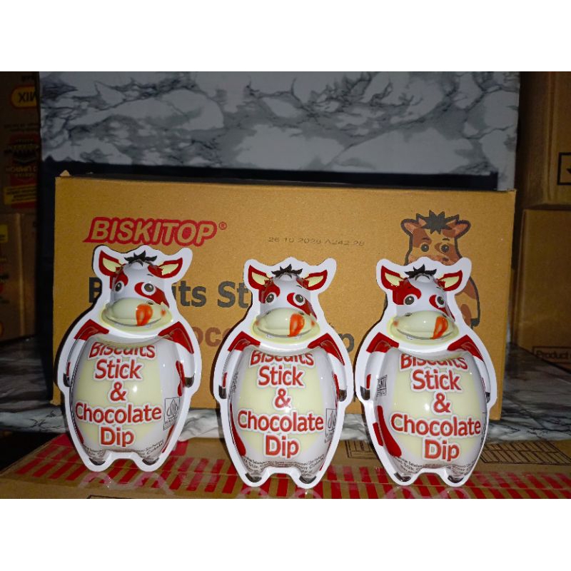

Biskitop dip hewan 1 crt isi 30 pcs