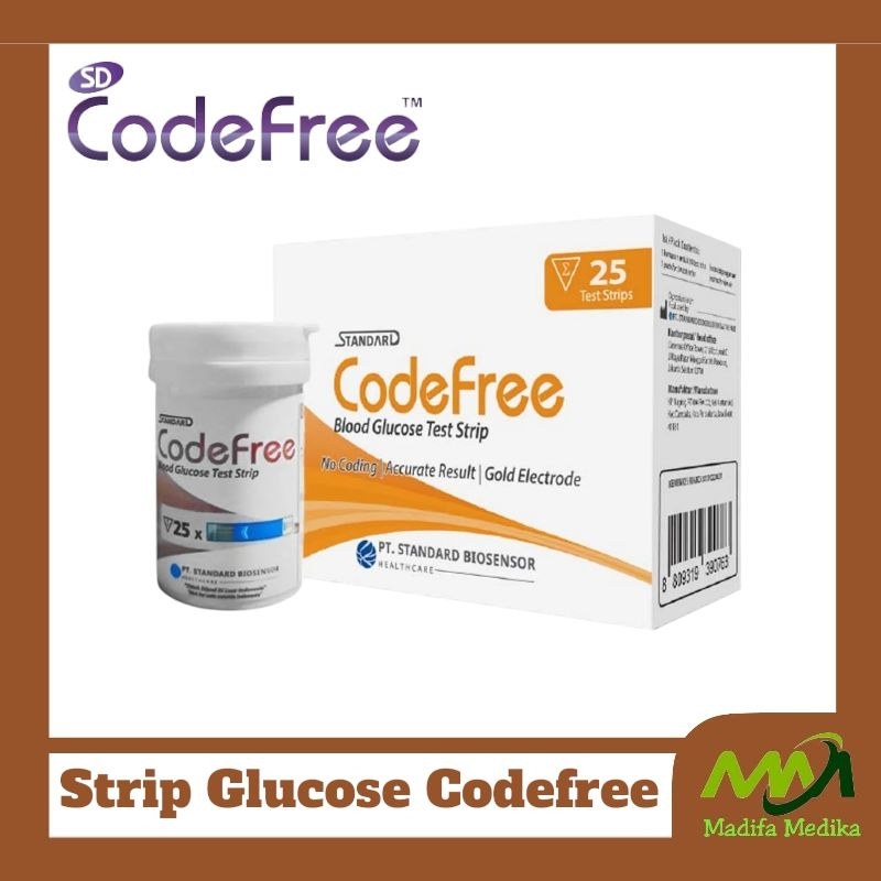 Strip Codefree SD  Biosensor  Refill Codefree SD Biosensor  Strip Code Free  TKDN