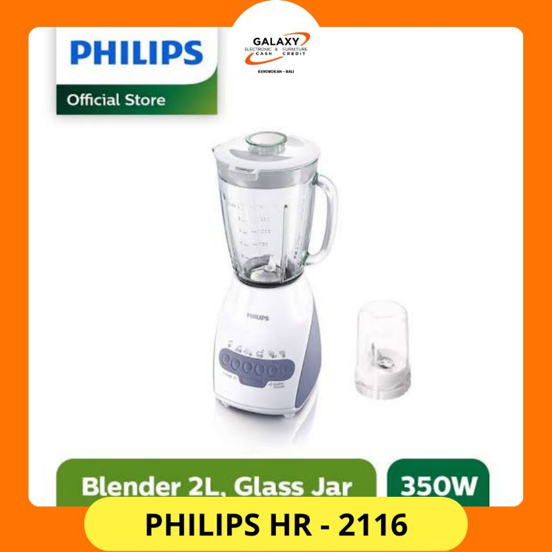 PHILIPS Blender Philips Kaca HR-2116 2Liter