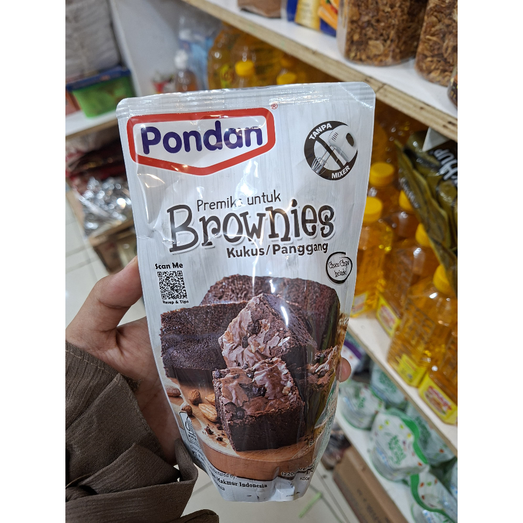 

PONDAN BROWNIES KUKUS/PANGGANG 230GRAM