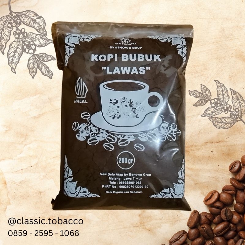 

KOPI BUBUK "LAWAS" - 100 GRAM - SELO ATAP - BENOWO GROUP- KOPI HALUS - KOPI HITAM - KOPI LAWAS