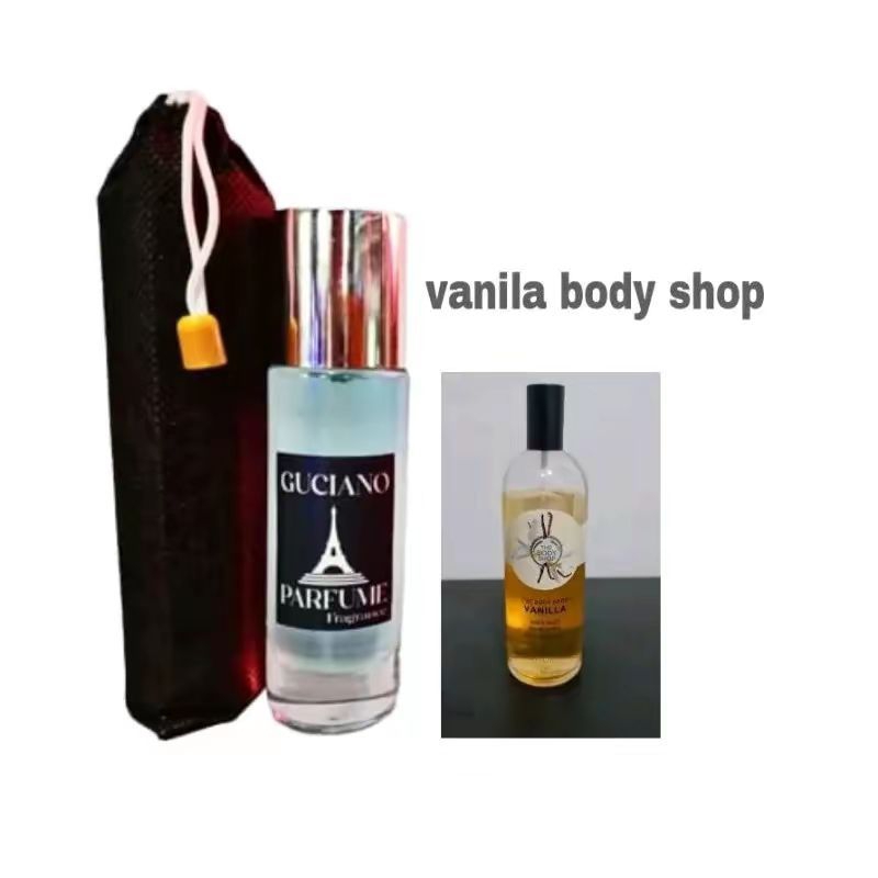 Parfum VANILLA BODY SHOP-Parfum Premium Pria WanitaTerlaris Wangi Tahan Lama