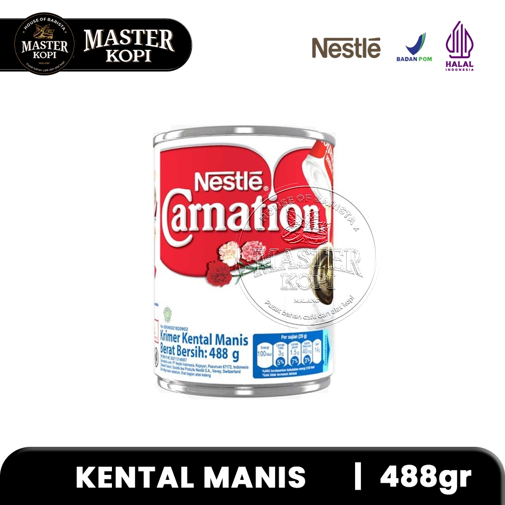 

Nestle Carnation Susu Krimer Kental Manis 488gr