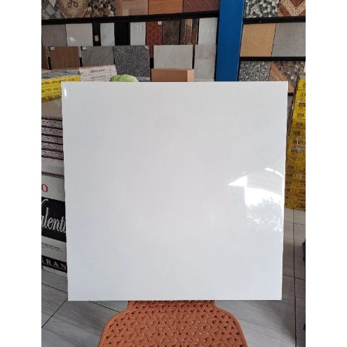 granit lantai 60x60 putih polos arna nusantara white kw1 export quality