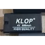 Battery Kipas Portable 500 mAh Baterai Raket Nyamuk Aki 4V Rechargeable Batrai Petak Baterai Aki