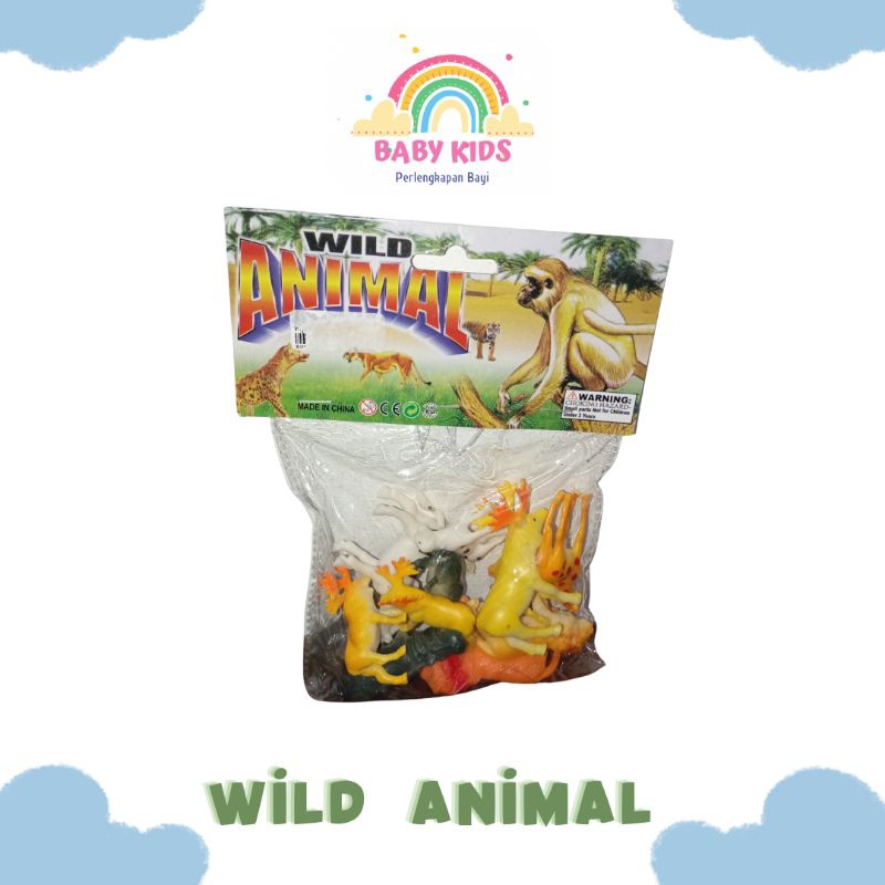 wild animal mainan hewan