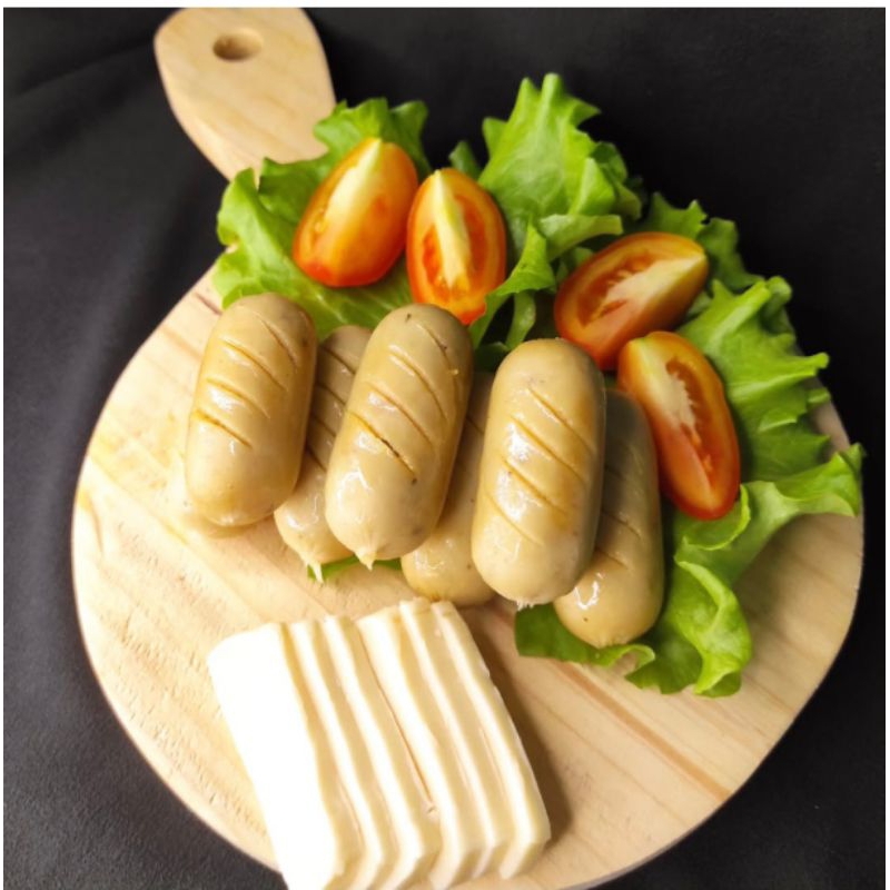 Momaz Food Sosis Ayam Keju Gluten Free Frozen