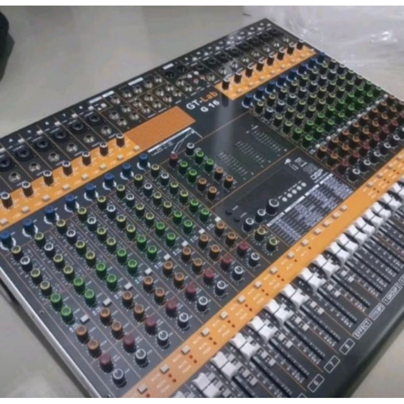 Mixer Audio GT LAB 16 Channel G16 / G 16 Original By RDW
