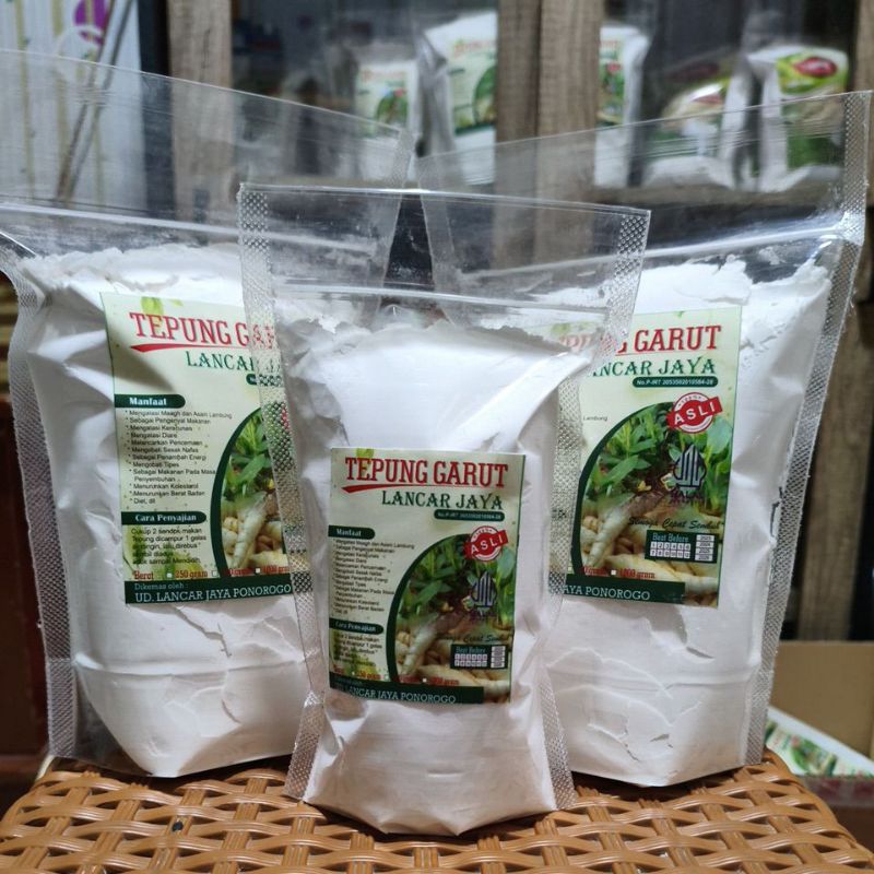 

Tepung Pati Garut Asli 250gr Obat Mag Asam Lambung alami