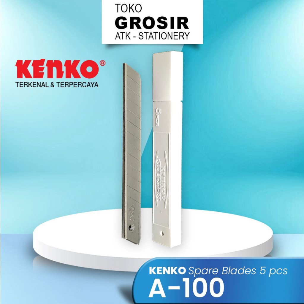 

KENKO CUTTER BLADE A-100 (9 mm) / Spare Blades Refill Cutter