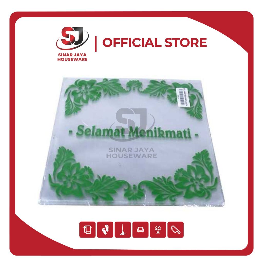 Tutup Brekat/Tutup Besek/Tutup Selamat Makan Plastik