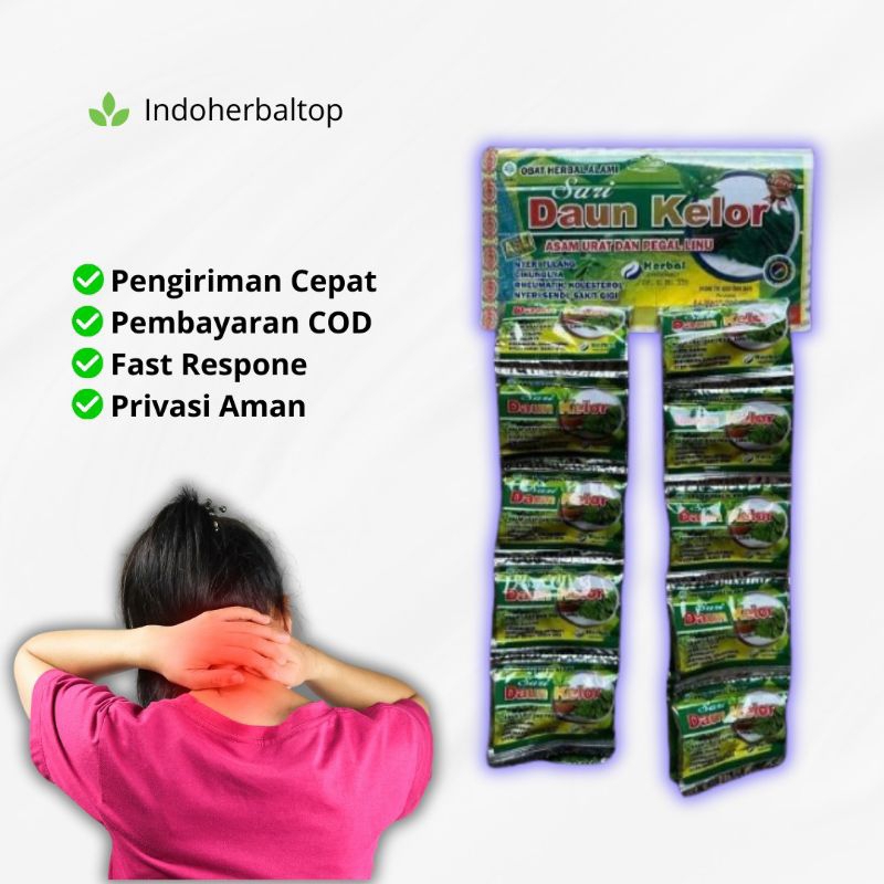 

Sari Daun Kelor Kapsul Pegal Linu Original