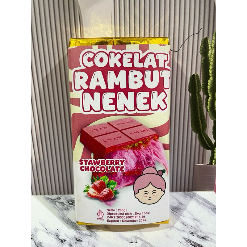

Coklat dubai rambut nenek varian STRAWBERRY viral | Coklat dubai arumanis | Coklat dubai rambut nenek makanan jadul | Cemilan coklat rambut nenek murah viral | Dessert coklat rambut nenek enak | Coklat rambut nenek ASLI GULA TANPA PEMANIS