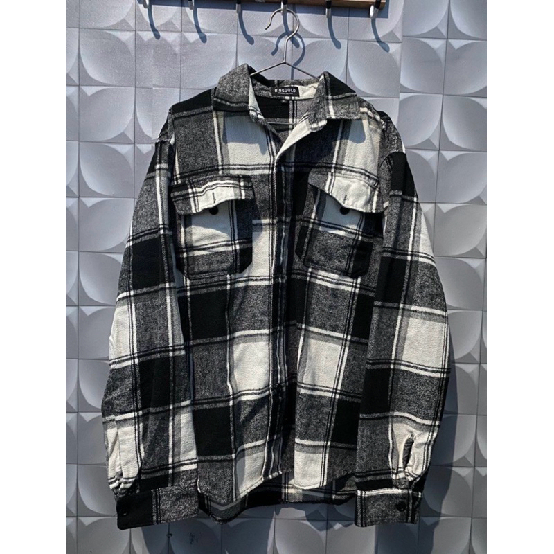 JaketKemejaFlanel veterano