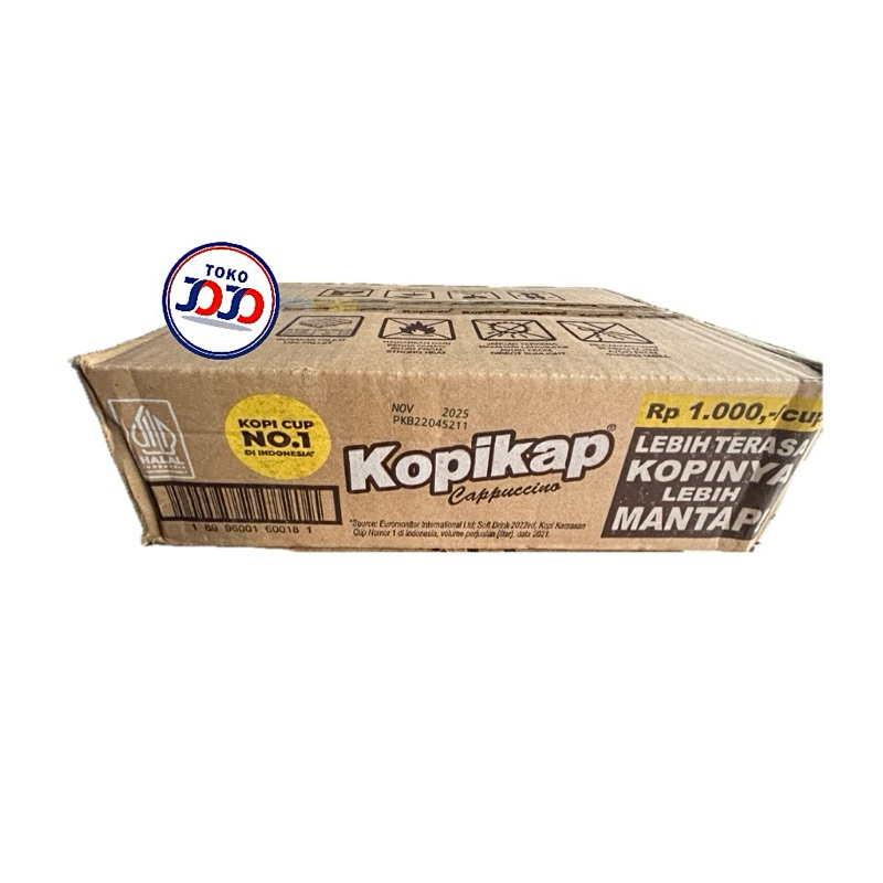 

Kopikap Cappuccino Kopi Kemasan 1 dus