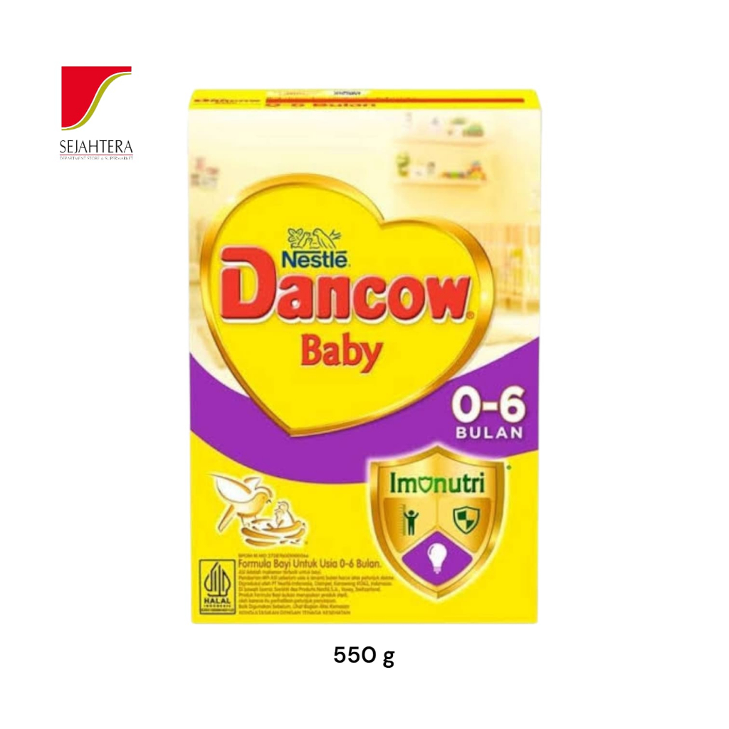 

Dancow Baby 1 Umur 0 - 6 Bulan / Susu Bubuk Bayi 550 gr BOX
