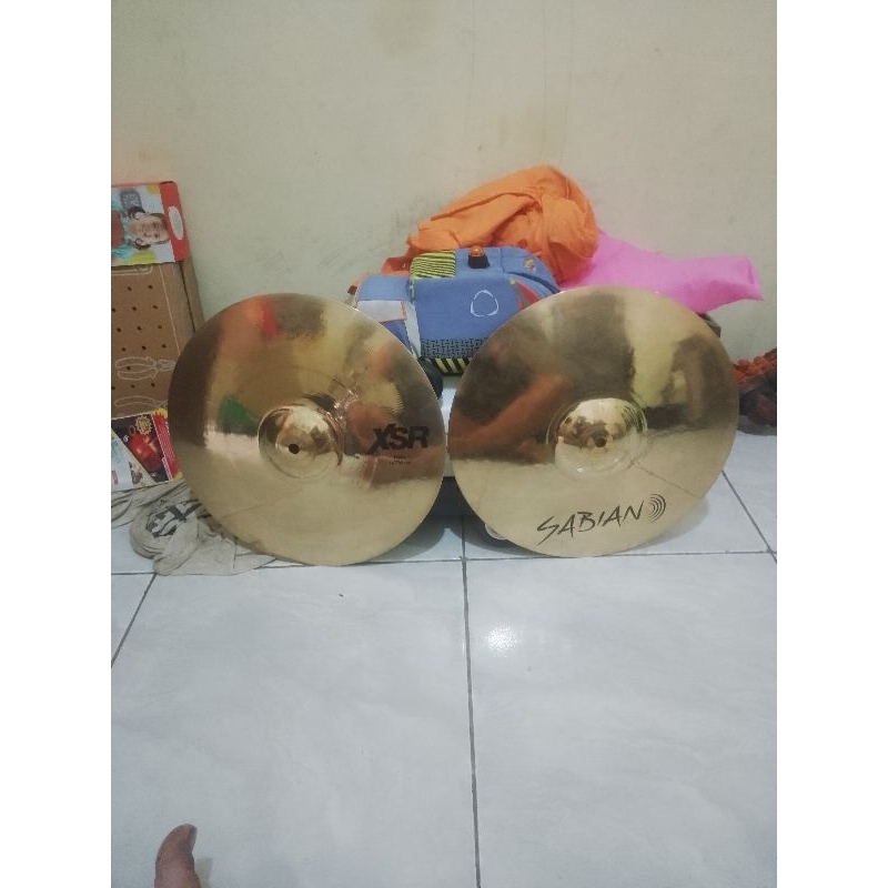 part drum cymbal hihat sabian xsr 14"