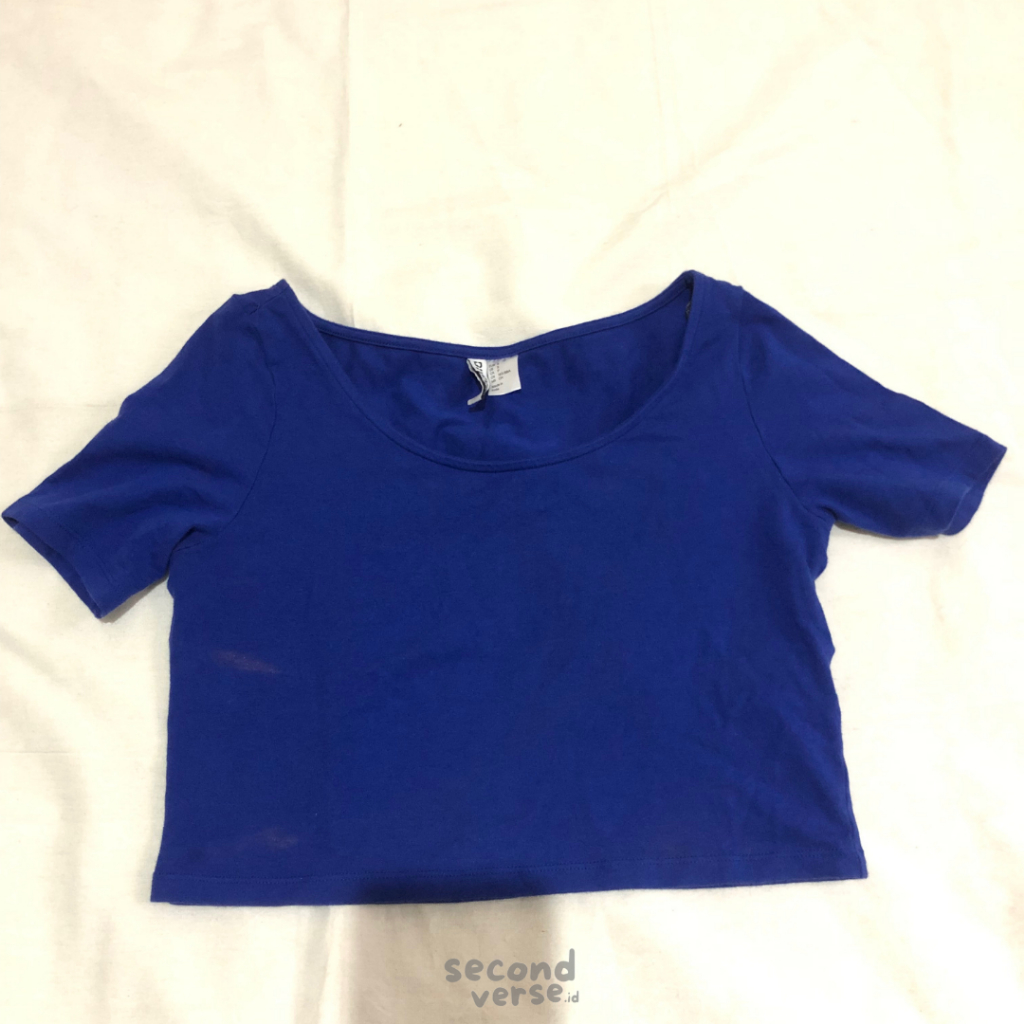 HnM Crop Top Tshirt | Kaos Wanita