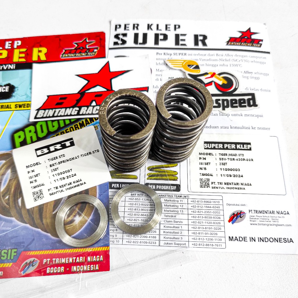 PER KLEP RACING BRT TIGER MEGAPRO OLD GL 100 CB 100 GL PRO