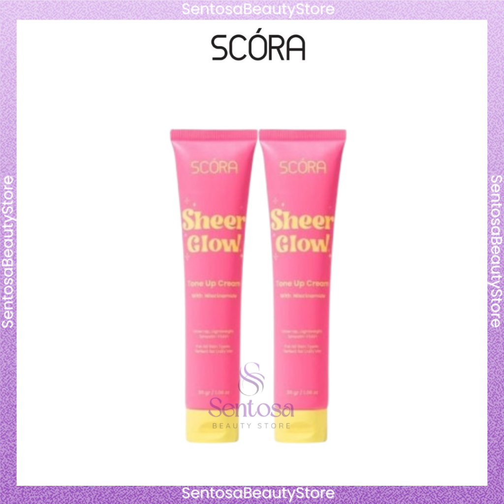 SCORA Sheer Glow Tone Up Cream / Tone Up Cream SCORA