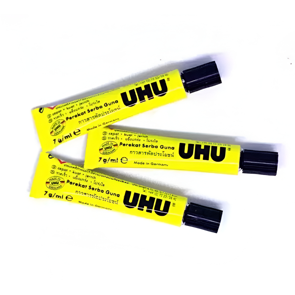 

Lem Uhu Cair 7 ml / UHU Lem Cair Serbaguna Kecil Mini 7 ml Original