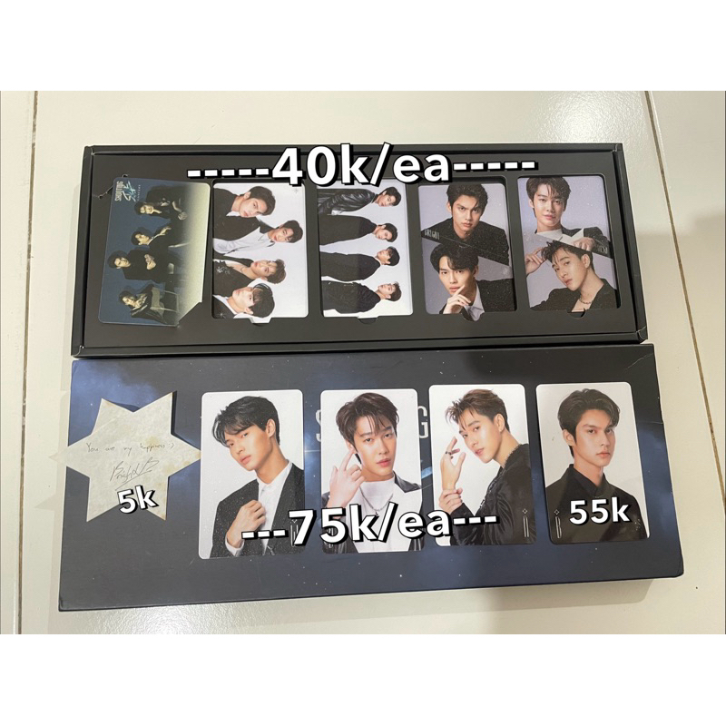 OFFICIAL PHOTOCARD/PC SHOOTING STAR ASIA TOUR THAILAND VER (BRIGHT, WIN METAWIN, DEW, NANI)